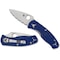 Spyderco 2023 Spyderco Reveal 10, Persistence Lightweight Cpm S35Vn Steel, Serrated Edge SPY-C136SBL - alternate 1